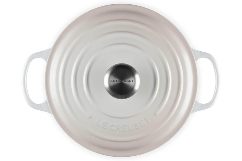 Le Creuset Signature emaljert støpejernsgryte 24 cm Meringue