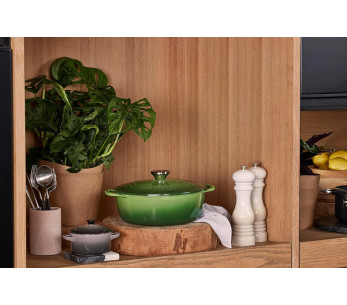 Le Creuset Signature geëmailleerde gietijzeren ovale braadpan 29cm Bamboe 2