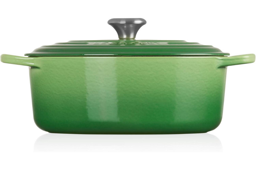 Le Creuset Signature emaljeret støbejernsgryde oval 29cm Bambus