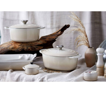 Le Creuset Signature geëmailleerde gietijzeren ovale braadpan 29cm Meringue 2