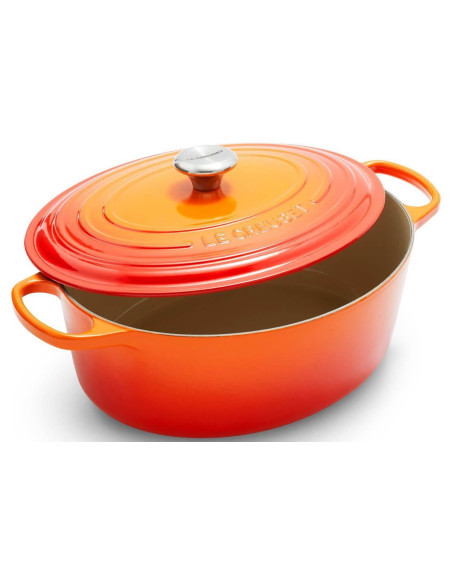 Casseruola ovale in ghisa smaltata Le Creuset Signature 33cm Volcanique