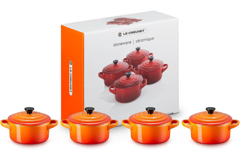 4 keraamisen minikupin sarja - Volcanic