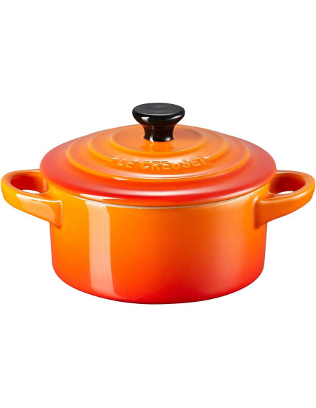 Le Creuset Mini Cocotte redonda de cerâmica 10cm Volcanic