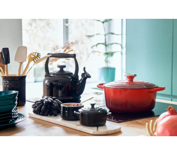 Le Creuset Mini Cocotte rotonda in ceramica 10 cm Nero Onice 2