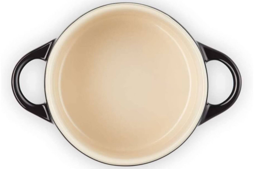 Le Creuset Mini Round Ceramic Cocotte 10 cm Black Onyx