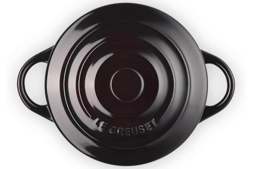 Le Creuset Mini Ronde Keramische Cocotte 10cm Zwart Onyx