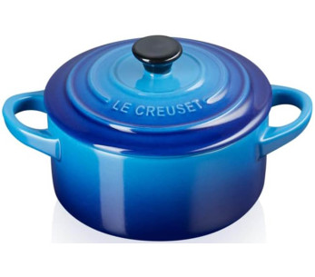 Le Creuset Mini Cocotte de Cerámica Redonda 10cm Azur