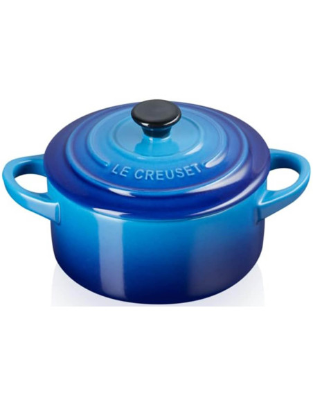 Le Creuset Mini Rund Keramisk Cocotte 10cm Azur