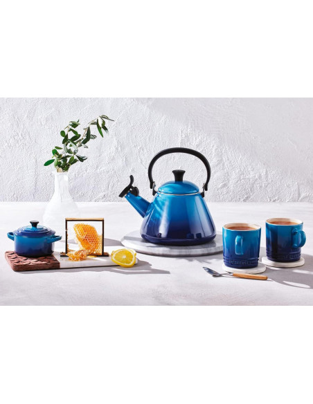 Le Creuset Mini Rund Keramisk Cocotte 10cm Azur