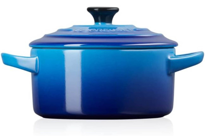 Le Creuset Mini Rund Keramisk Cocotte 10cm Azur