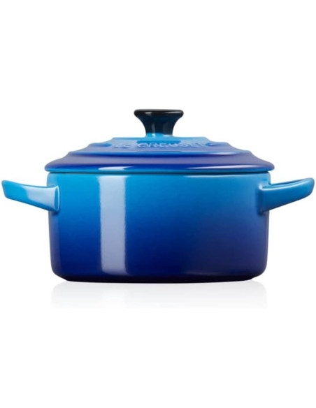 Le Creuset Mini Round Ceramic Cocotte 10 cm Azur