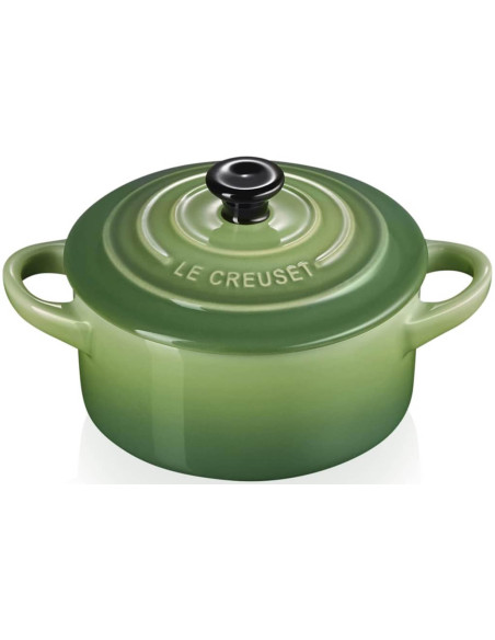 Mini rund keramisk gryte Le Creuset 10cm Bamboo