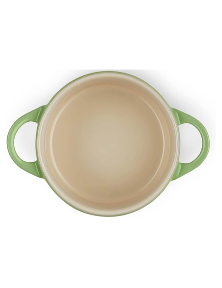 Mini pyöreä keraaminen kattila Le Creuset 10cm Bambu