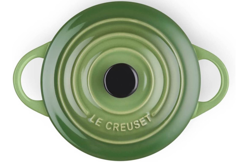 Mini round ceramic casserole Le Creuset 10cm Bamboo