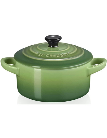 Mini rund keramisk gryte Le Creuset 10cm Bamboo