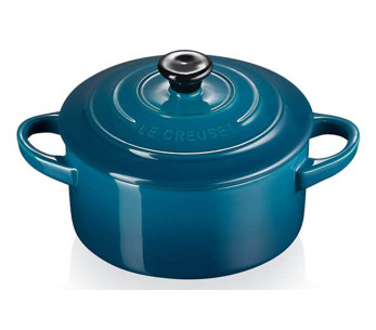 Le Creuset Mini Cocotte de Cerámica Redonda 10cm Deep Teal