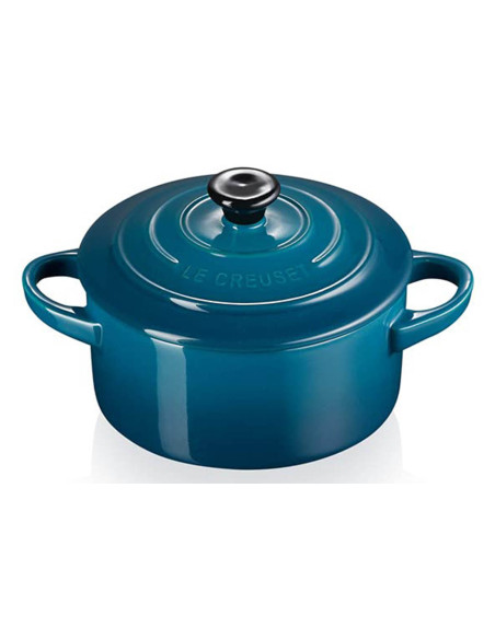 Le Creuset Mini Cocotte de Cerámica Redonda 10cm Deep Teal
