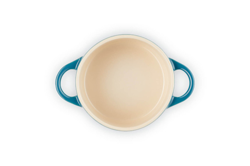Le Creuset Mini Cocotte de Cerámica Redonda 10cm Deep Teal