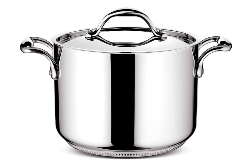 Olla Lagostina Accademia Lagofusion® de acero inoxidable 18/10 + tapa