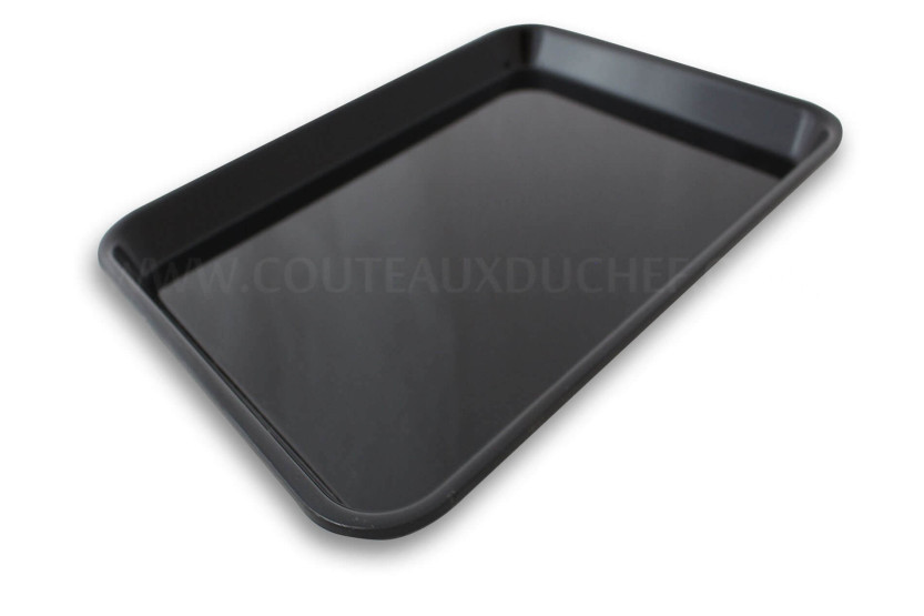 Professional presentation tray in black Altuglas® - 56.5x27cm