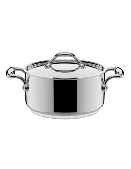 Lagostina Accademia Lagofusion® 18/10 rustfrit stål gryde + låg