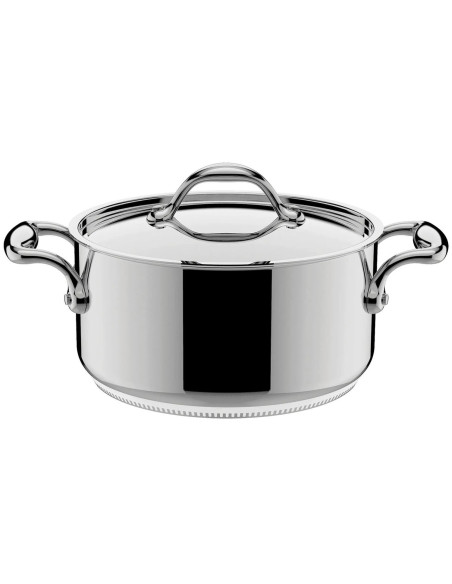 Lagostina Accademia Lagofusion® 18/10 ruostumattomasta teräksestä valmistettu kattila + kansi