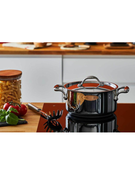 Lagostina Accademia Lagofusion® 18/10 ruostumattomasta teräksestä valmistettu kattila + kansi