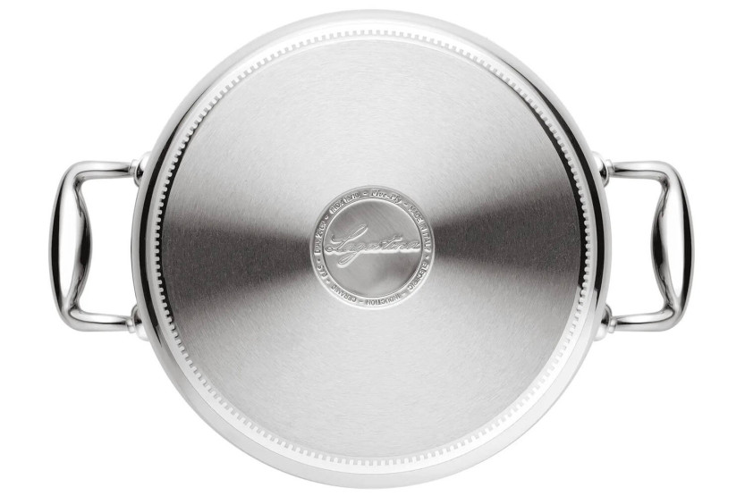Lagostina Accademia Lagofusion® 18/10 roestvrijstalen braadpan + deksel