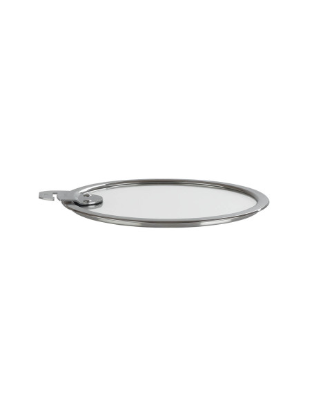 Set di 4 coperchi piatti in vetro temperato Cristel Strate Amovable da 14 a 20cm