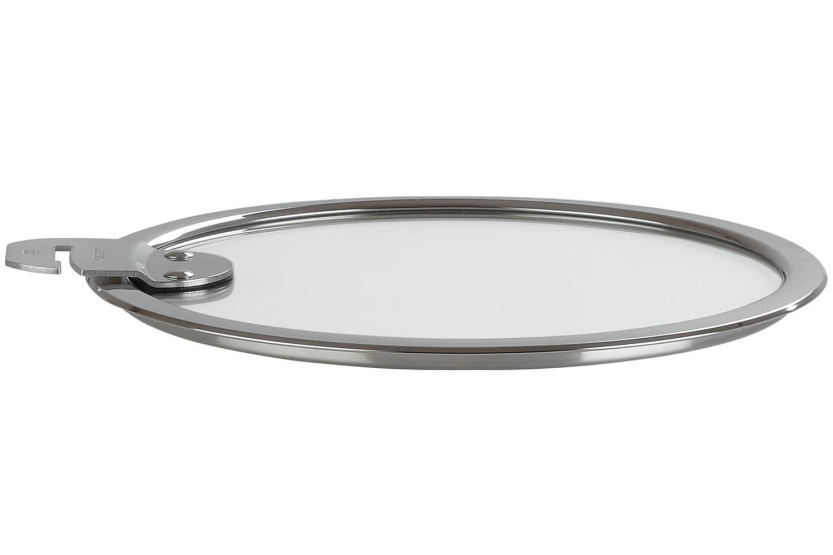 Set di 4 coperchi piatti in vetro temperato Cristel Strate Amovable da 14 a 20cm