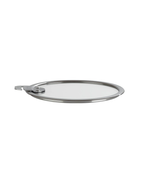 Set di 3 coperchi piatti in vetro temperato Cristel Strate Amovable da 16 a 20 cm