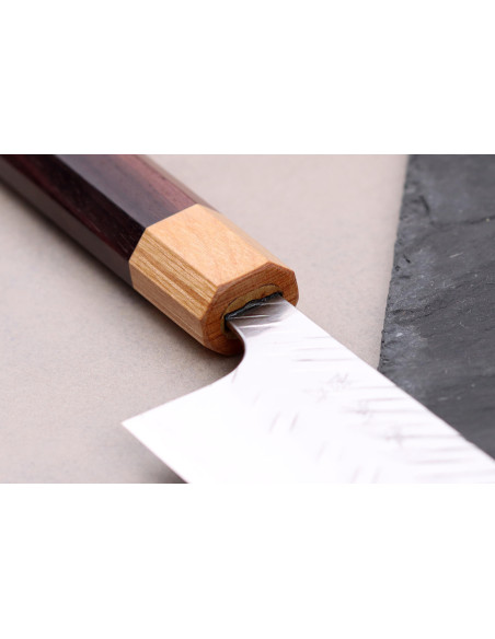 Yoshimi Kato V-Tsuchime Strix santoku japansk kniv