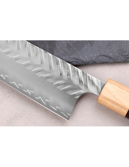 Yoshimi Kato V-Tsuchime Strix santoku japanilainen veitsi