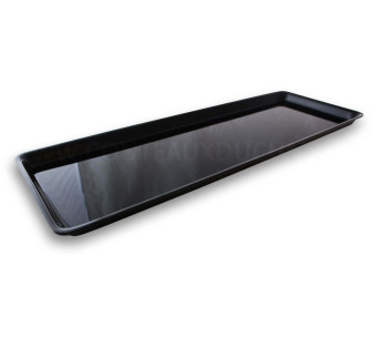 Profesjonelt presentasjonsbrett i svart Altuglas® - 58x21 cm 2