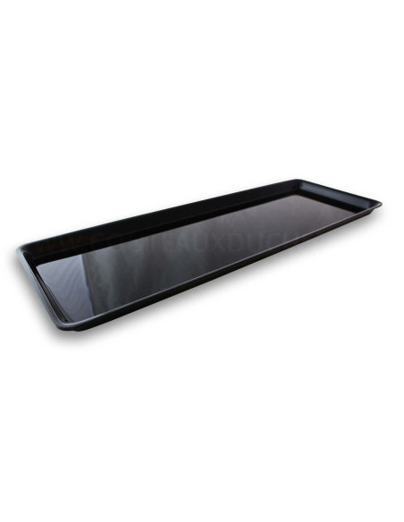 Bandeja de presentación profesional en Altuglas® negro - 58x21cm