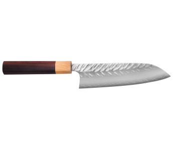 Yoshimi Kato V-Tsuchime Strix santoku japansk kniv