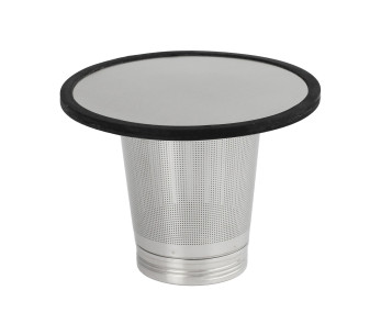 Cristel tefilter i rustfritt stål, skrubar og justerbar diameter 2