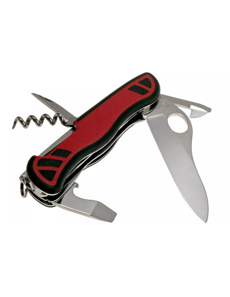 Couteau suisse Victorinox Forester M Grip rouge et noir bi-matière 111mm 10 fonctions
