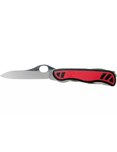 Victorinox Schweizisk armékniv Forester M Grip röd och svart bi-material 111mm 10 funktioner