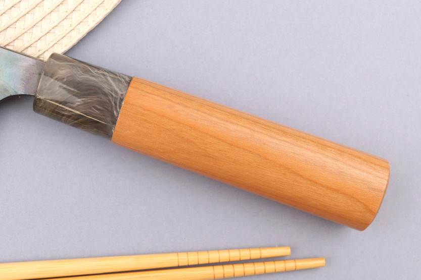 Faca de chef japonesa Masakage Mizu 21cm feita à mão