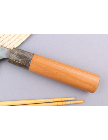 Masakage Mizu 21cm handgjord japansk kockkniv