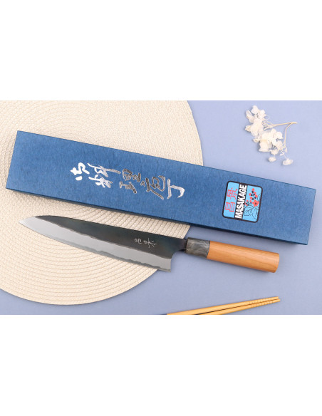 Masakage Mizu 21 cm håndlavet japansk kokkekniv