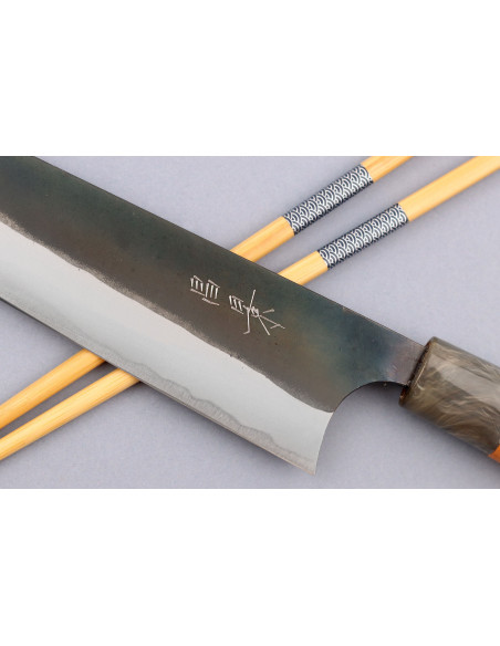 Masakage Mizu 21cm handgemaakt Japans koksmes