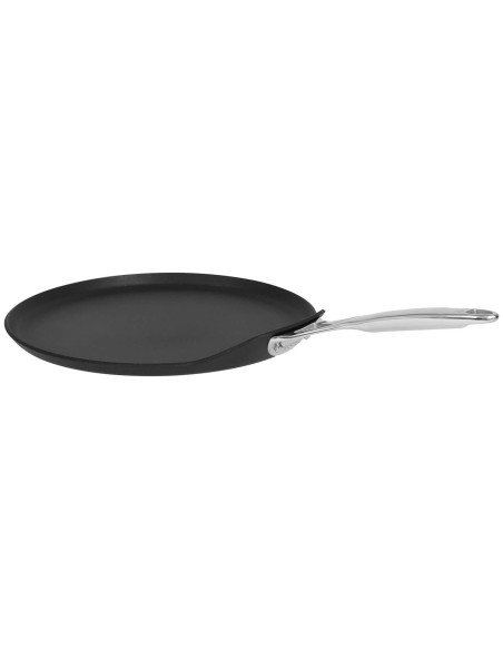 Cristel Castel'Pro Ultralu® 28cm non-stick crepe pan in forged aluminum with Ceraliss+ coating