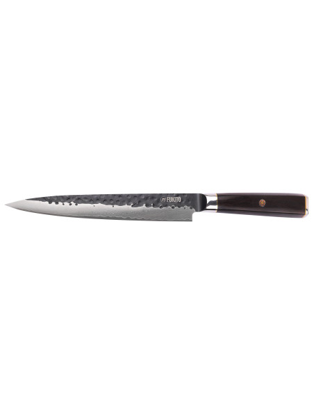 20 cm Fukito Ebano Damasco VG10 coltello sujihiki