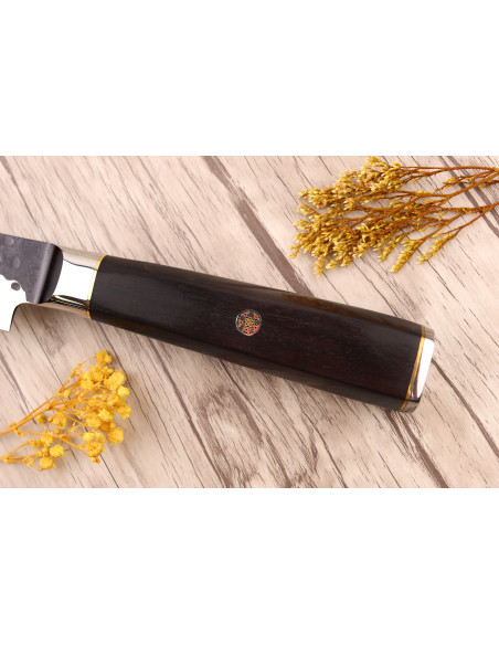 20 cm Fukito Ebano Damasco VG10 coltello sujihiki