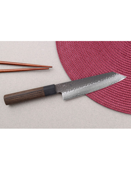 14,5 cm Shizu Hamono Gen VG10 damaskus japansk bunka-kniv