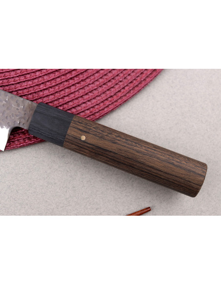 14,5cm Shizu Hamono Gen VG10 damasco cuchillo japonés bunka