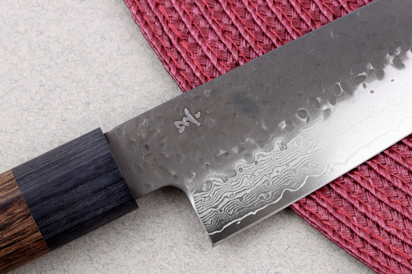 14,5cm Shizu Hamono Gen VG10 damasco cuchillo japonés bunka