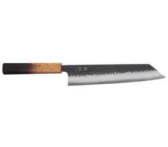 21cm kiritsuke veitsi Yuzo Musta AS poltettu tammi Japanilainen käsityötaito